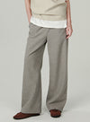 Cozy Wool Wide-Leg Pants