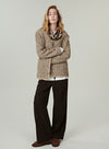Luxe Lace V Neck Jacket