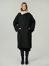Fur Collar Wool Coat