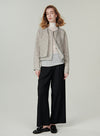 Layered Look Cardigan
