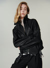 Retro PU Jacket