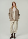 Luxe Lace V Neck Jacket