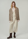 Luxe Lace V Neck Jacket