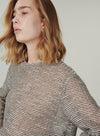 Removable Scarf Collar Top