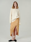 Pearl Slit Evening Skirt