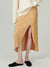 Pearl Slit Evening Skirt