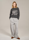 Marled Wool-blend Sweater