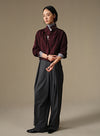Designer Wide-Leg Pants