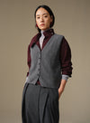 Cashmere Knit Vest Top