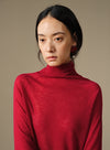 Turtleneck Wool Base Layer Top
