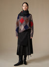 Diamond Knit Wool Sweater