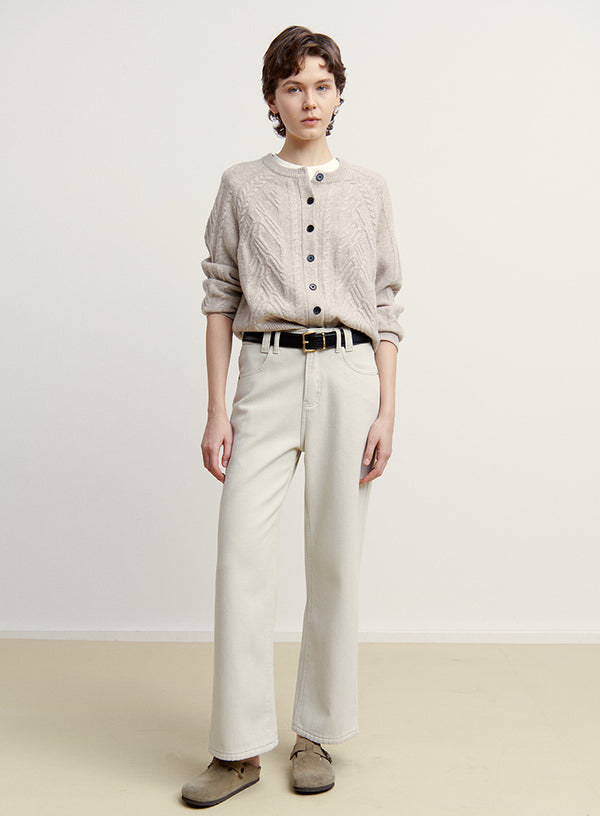 Klassiske Casual bukser med brede ben