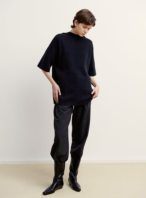 Soft Drape Wide Leg Trousers