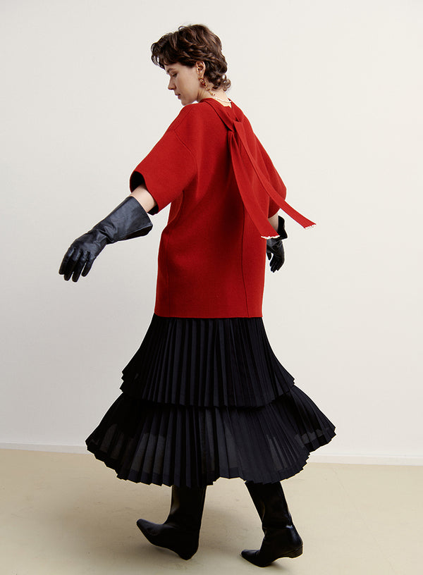 Accordion Pleat Skirt