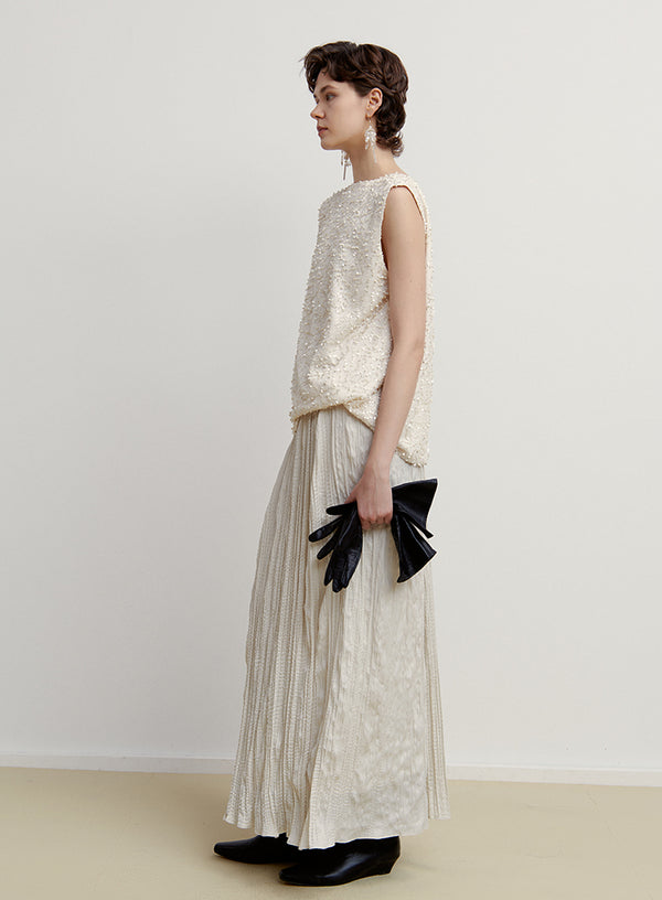 Matte Sequin Vest Top