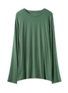 Relaxed Soft Long-sleeved Tee