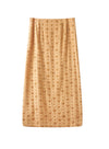 Pearl Slit Evening Skirt