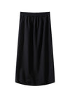 Classic A-Line Midi Skirt