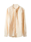 Chic Wrap Collar Shirt