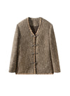 Luxe Lace V Neck Jacket