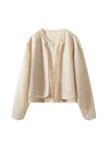 Layered Look Cardigan