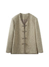 Luxe Lace V Neck Jacket
