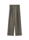 Cozy Wool Wide-Leg Pants