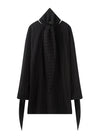 Ribbon Tie Long Shirt