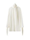Ribbon Tie Long Shirt