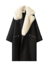 Fur Collar Wool Coat