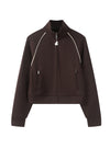 Short Boxy Crewneck Sweatshirt