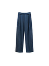 High Waist Wide Leg Casual Trousers