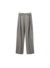 High Waist Wide Leg Casual Trousers