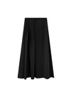 Pleated Skirt With Belt