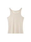 U-Neck Ribbed Tank Top