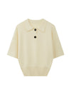 Cotton Polo Collar T-Shirt