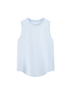 Loose casual sleeveless T-shirt