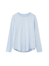 Cotton Basic Color Long Sleeved T-Shirt