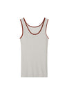 U-Neck Color Block Tank Top