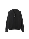 H-shape Polo Long Sleeves T-shirt