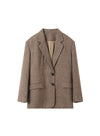 Classic Silhouette Suit Jacket