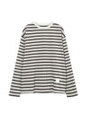 Striped Loose Long-Sleeved T-Shirt