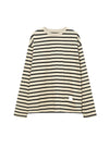 Striped Loose Long-Sleeved T-Shirt