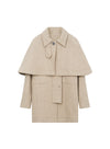 Australian Woolen Coat Mid-Length Coat & Cape