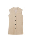 Australian Wool Mid-Length Vest