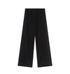 Soft Wide-Leg Casual Trousers