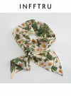 Camellia Silk Scarf