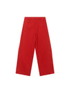 Wide Side Seam Casual Pants