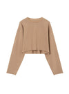 Cotton Short Sweatshirt