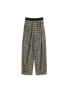 Linen Plaid Lounge Pants